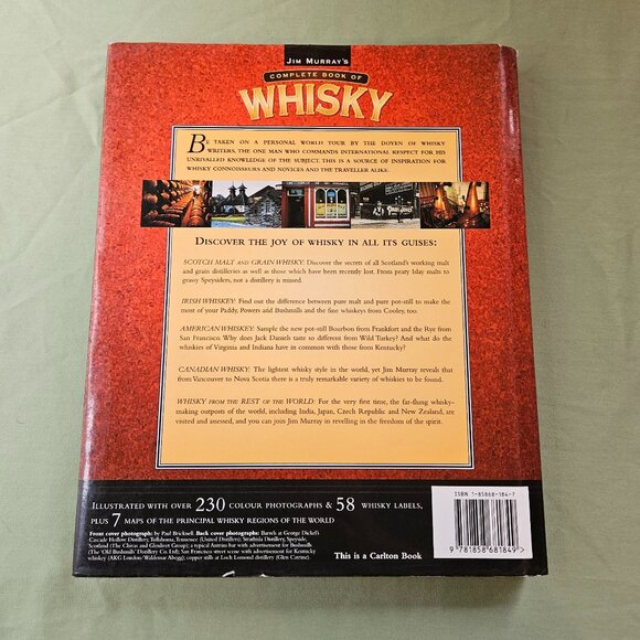 Jim Murray's Complete‎ Book of Whisky Large Hardcover Coffee Table Book - Picture 13 of 13